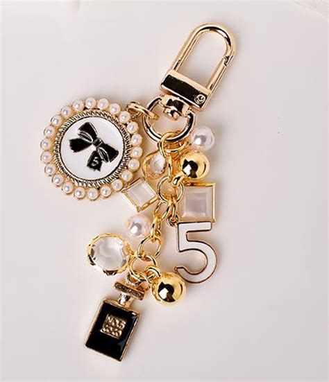 porte clé chanel|chanel keychain.